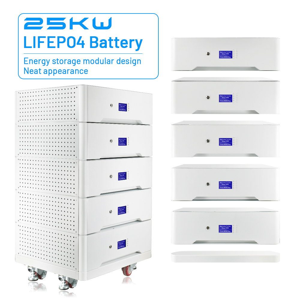 48V 600Ah Stackable Battery Pack 30kwh Lifepo4 Battery 51.2v Lithium ...