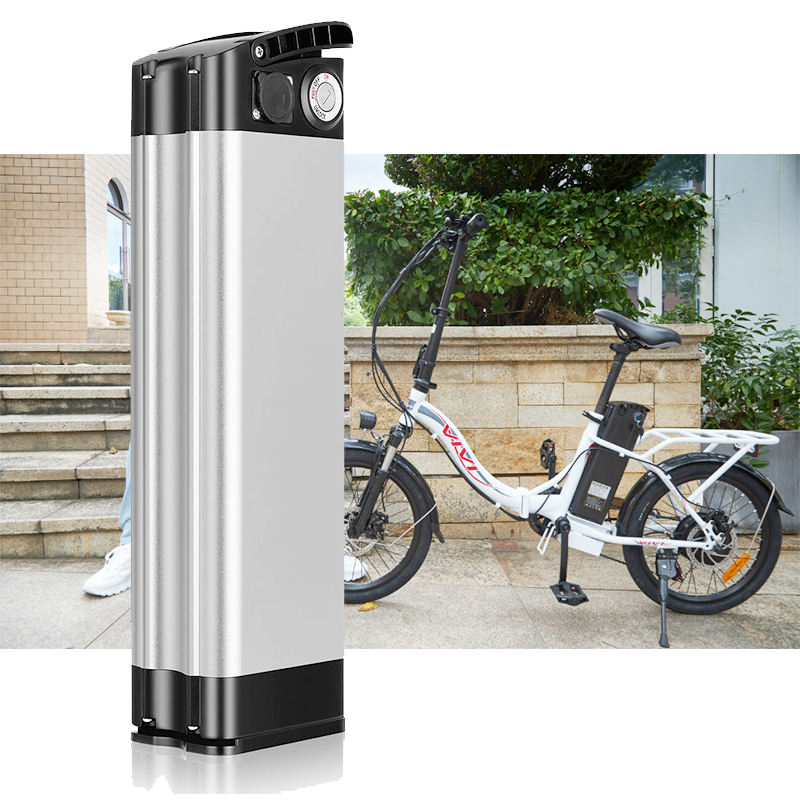 Silverfish Rechargeable Folding E Bike Battery 36V 13ah 21ah 28ah 35ah Electric City Bike Electric Bicycle Battery Pack