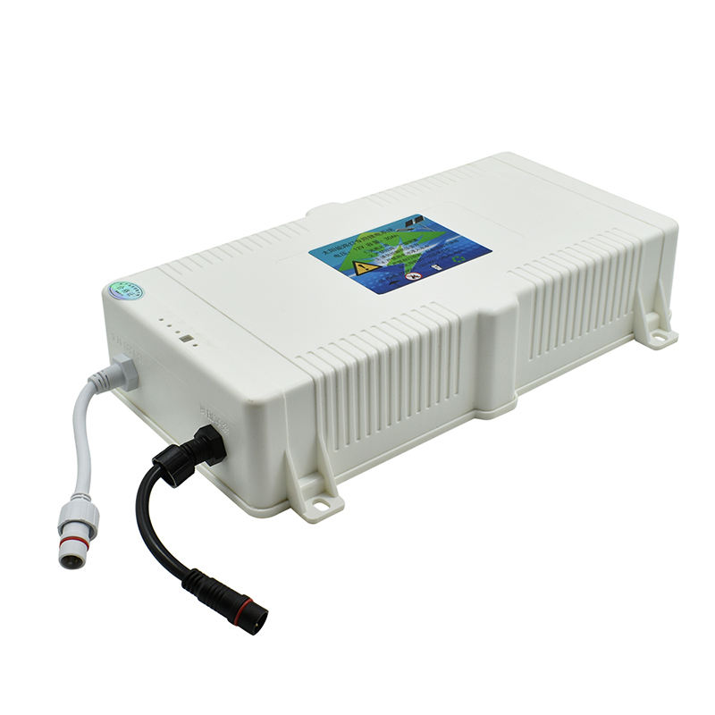 Lithium Ion Battery LFP 12.8v 60ah Lifepo4 Battery For Solar Street Light With Solar Controller