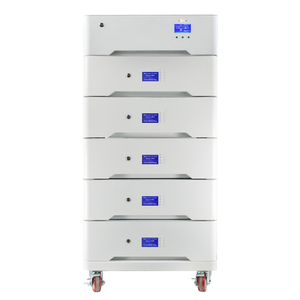 All In One Stacked 48v 51.2v 25kwh Home Energy Storage 48v 500ah Lithium Ion Battery with Off-grid 6kw Single Phase Inverter