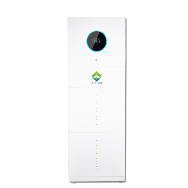 SIPANI 수직 올인원 에너지 저장 시스템 10kWh 15kWh 20kWh 배터리(내장형 5KW 8KW 인버터 포함)