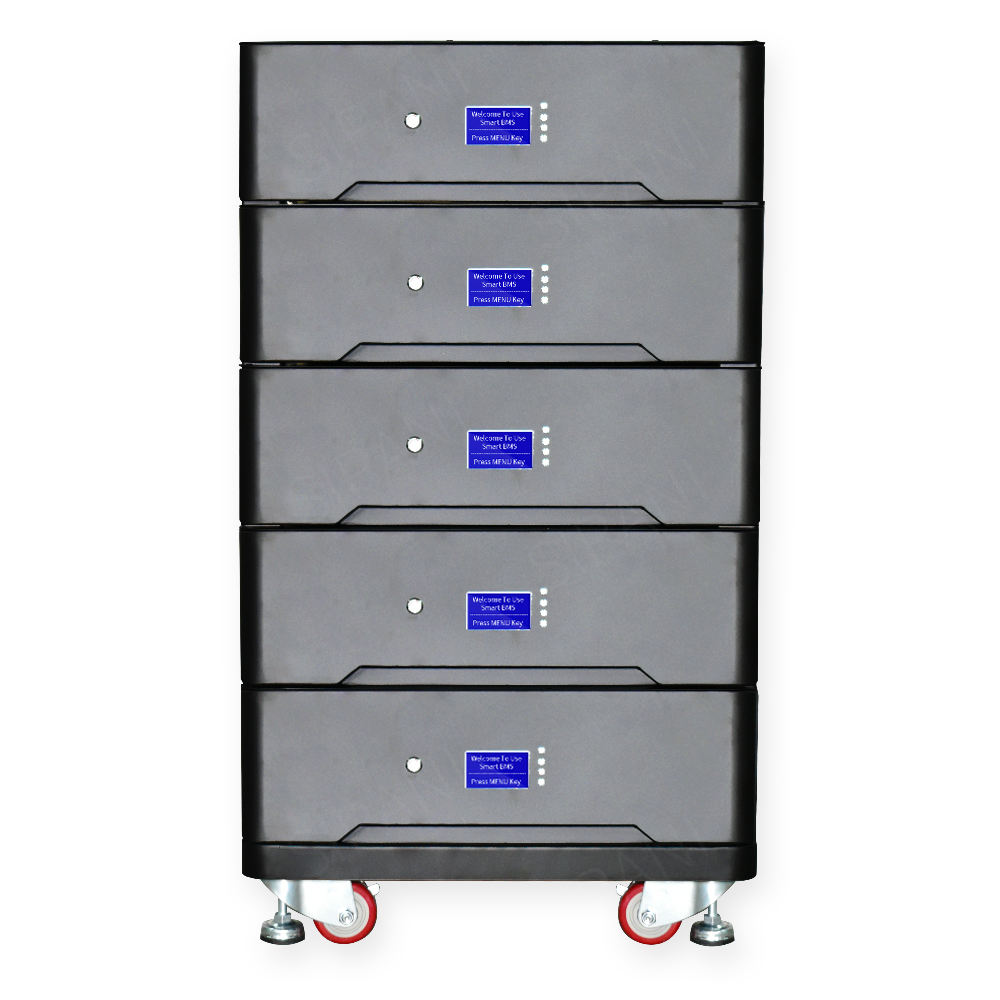 Lifepo4 48v 200ah Lithium Battery 51.2v 500ah Home Rack Stacked Modular Energy Storage Battery Stackable Battery 20kwh 25kwh