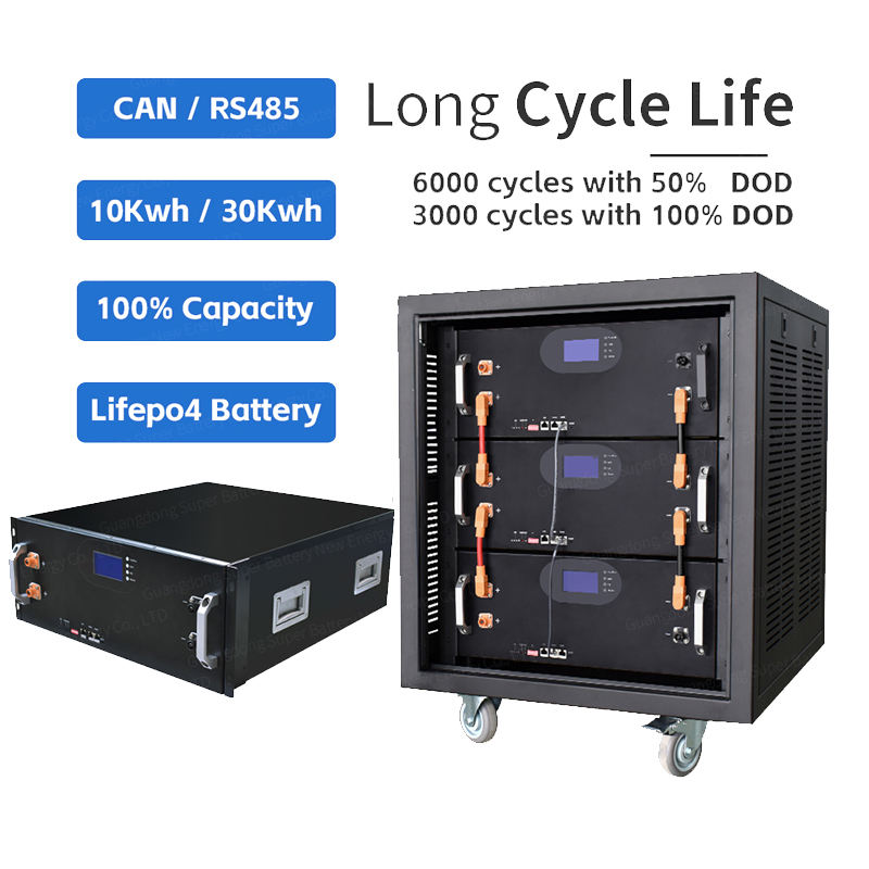 51.2v 600ah Lithium Ion Battery 30kw Solar System Cabinet Rack Mounted Server Rack Battery 48v 30kwh 40kwh 50kwh Lifepo4 Battery