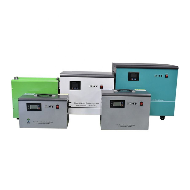 오프 그리드 Mppt 태양광 발전기 태양광 발전 시스템 1.5KW/2KW/3KW 가정/실외 사용 휴대용 비상 태양광 발전