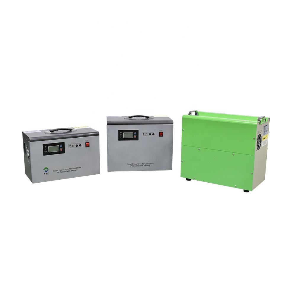 500/1000/2000W MPPT Solar Generator 110V/220V Lithium Battery Portable Solar Energy Storage System