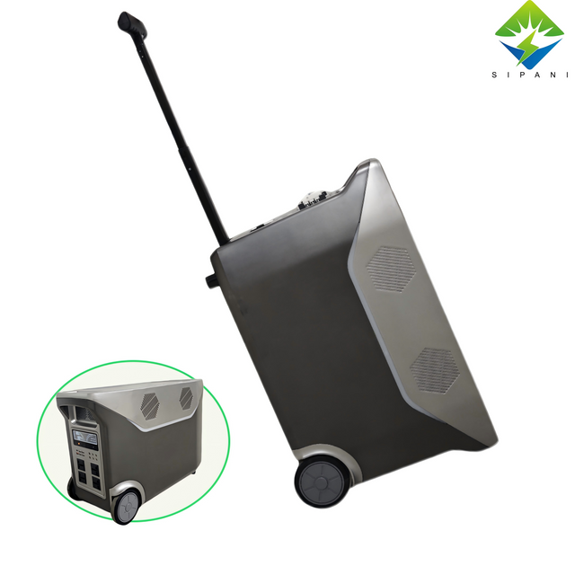 3500W 200AH 편리한 태양열 LiFePO4 배터리 모바일 Lifepo4 배터리 발전소 캠핑 발전소